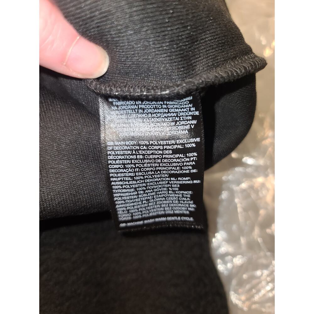 NEW The North Face TNF Cropped Fleece 1/4 Zip Jacket - LARGE - black - LARGE - Picture 7 of 7